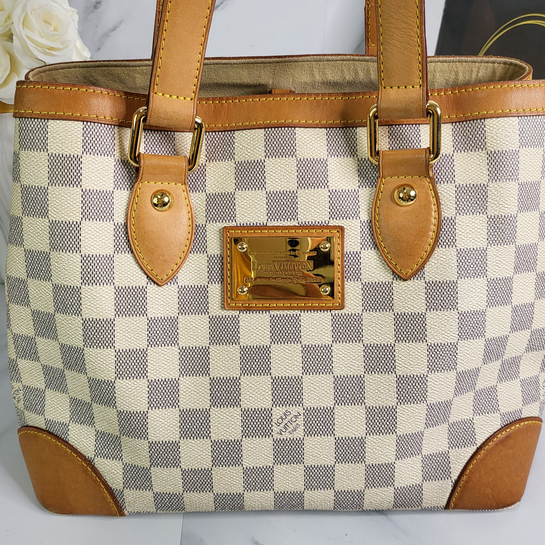 Louis Vuitton Damier Azur Hampstead PM - Marichelle's Empire 