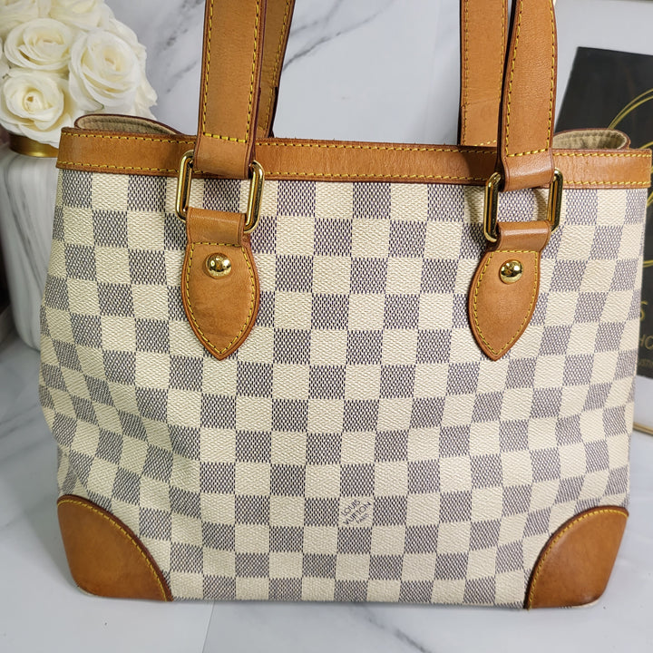 Louis Vuitton Damier Azur Hampstead PM - Marichelle's Empire 