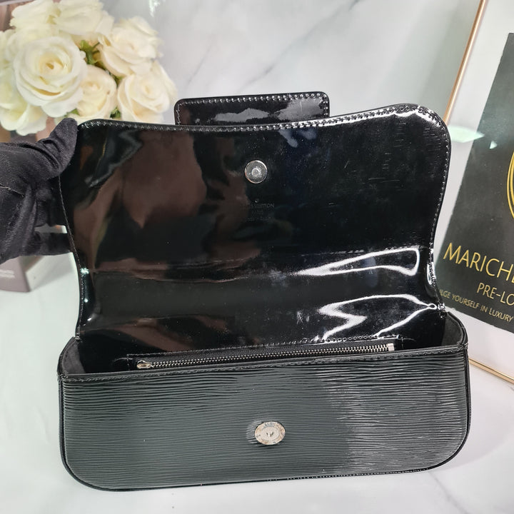 Louis Vuitton Epi Black Electric Sobe Clutch - Marichelle's Empire 