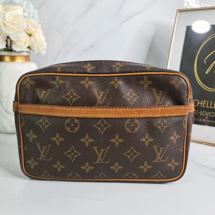 Louis Vuitton Monogram Compeigne Clutch - Marichelle's Empire 