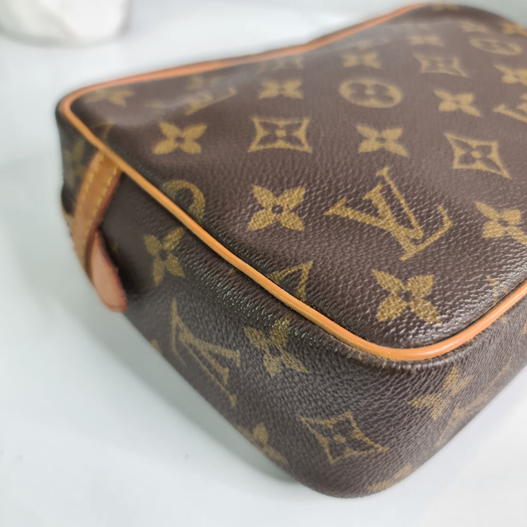 Louis Vuitton Monogram Compeigne Clutch - Marichelle's Empire 