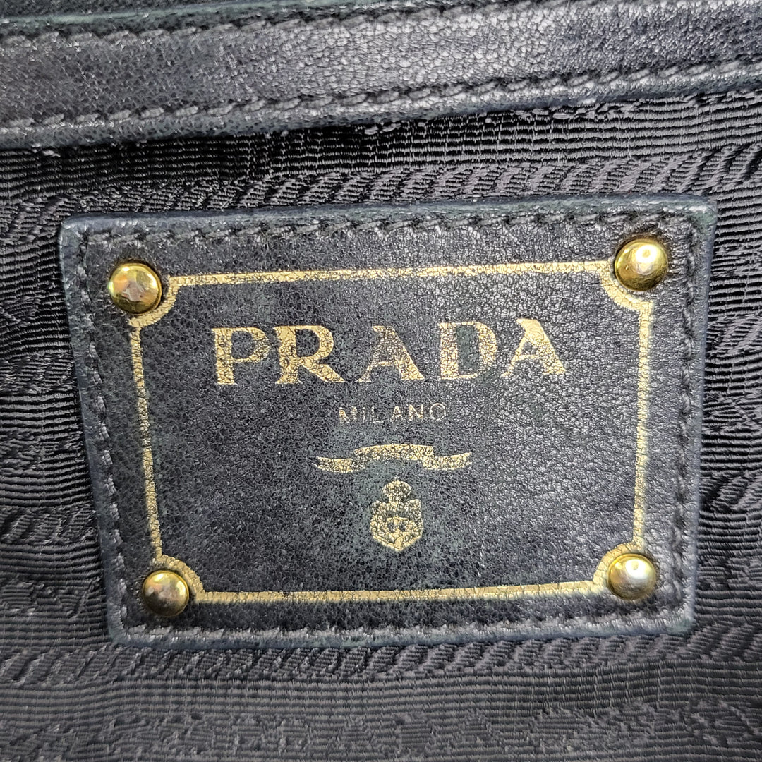 Prada Tessuto Gaufre Satchel Bag - Marichelle's Empire 