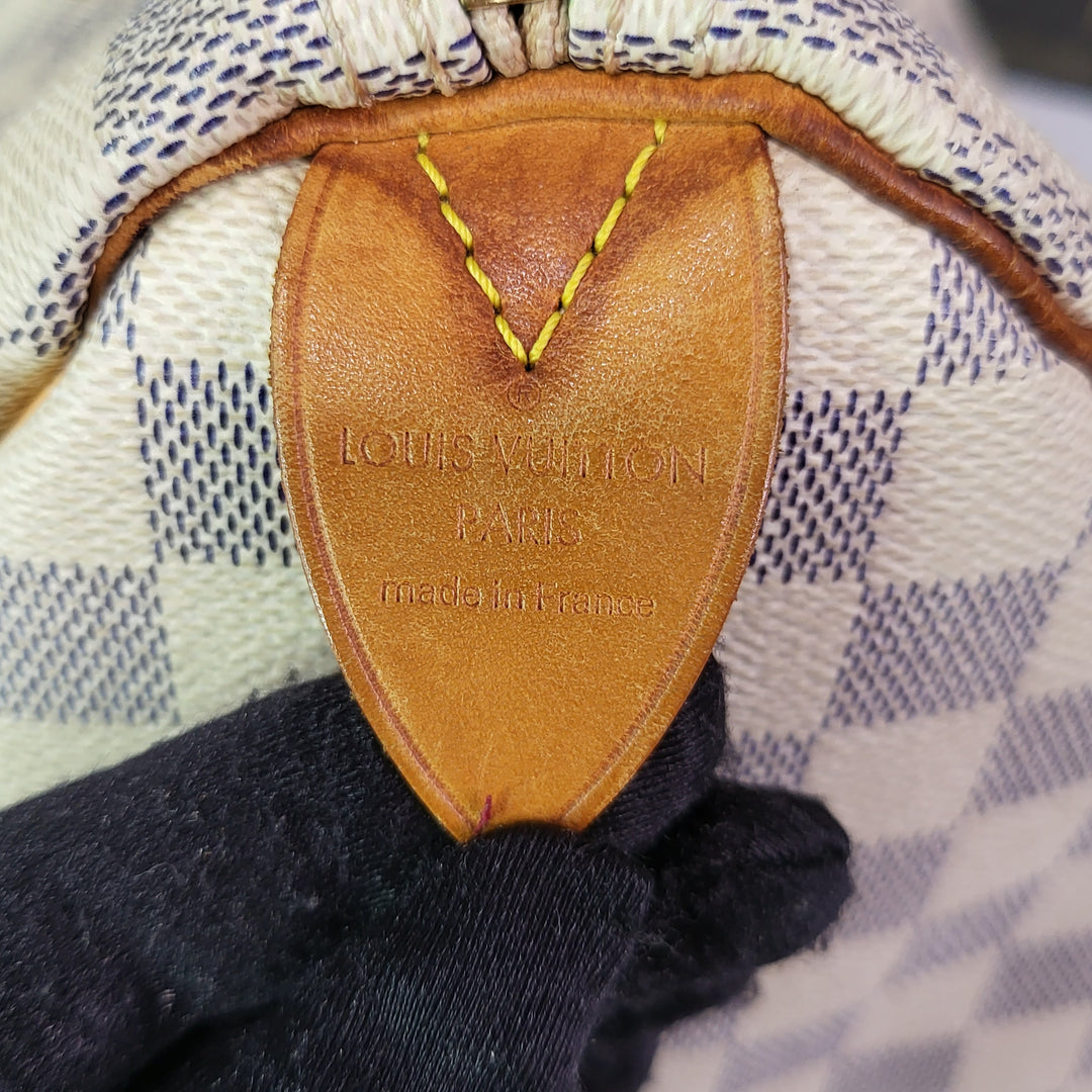 Louis Vuitton Damier Azur Speedy 35 - Marichelle's Empire 