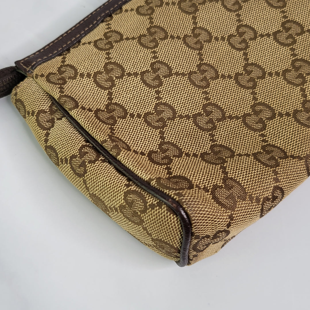 Gucci Canvas D-Ring Pochette Bag - Marichelle's Empire 