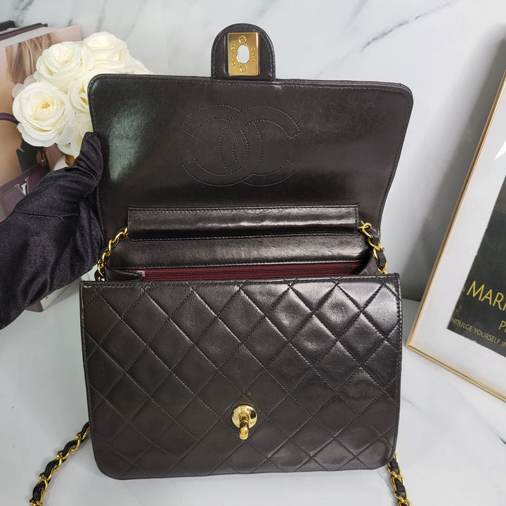 Chanel Lambskin Classic Single Flap Bag