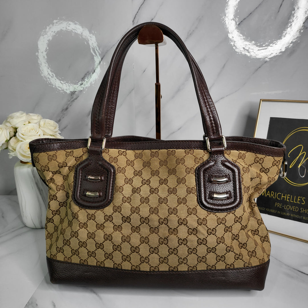 Gucci Canvas Tote Bag