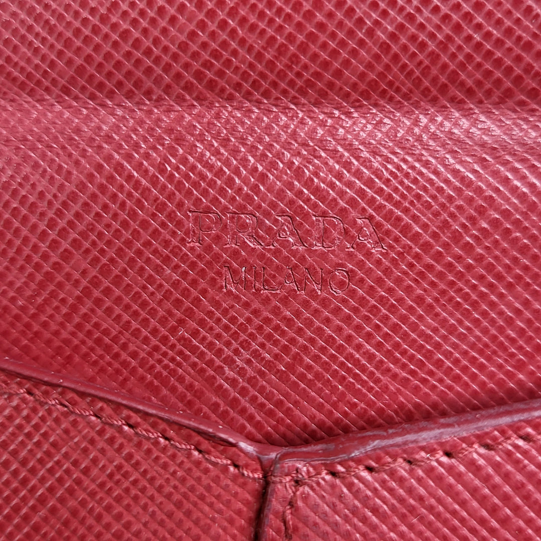 Prada Saffiano Envelope Wallet