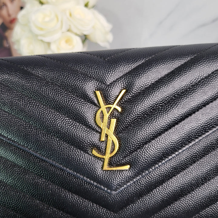 Saint Laurent Envelope Wallet on Chain