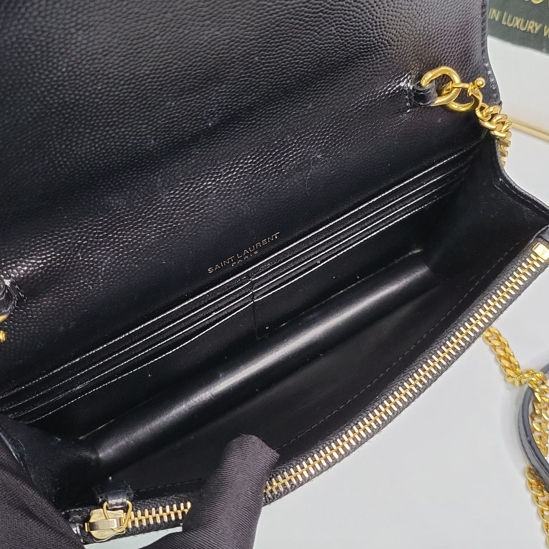 Saint Laurent Envelope Wallet on Chain