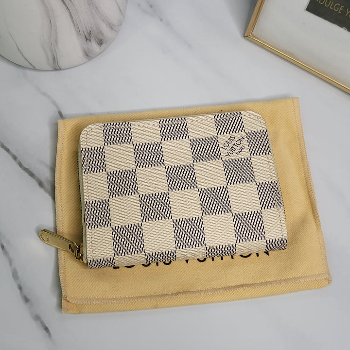 Louis Vuitton Damier Azur Zippy Coin Purse