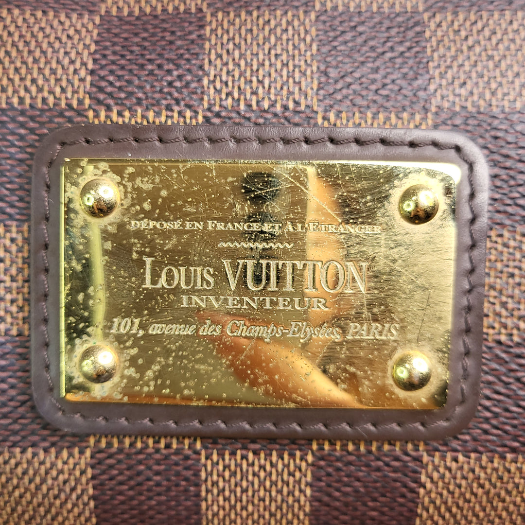 Louis Vuitton Damier Ebene Eva Clutch