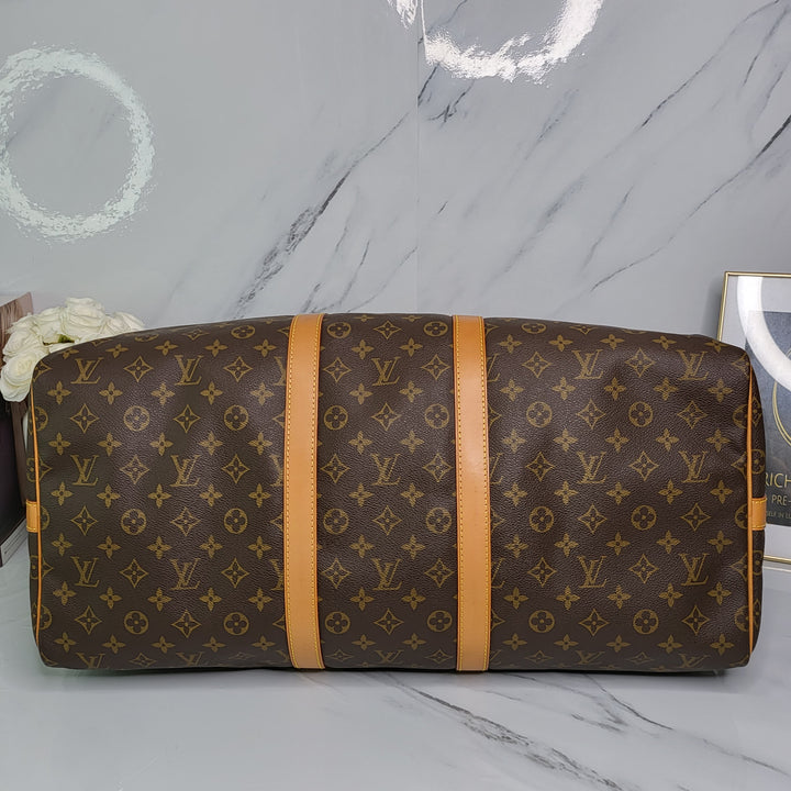 Louis Vuitton Monogram Keepall 55 Bandouliere