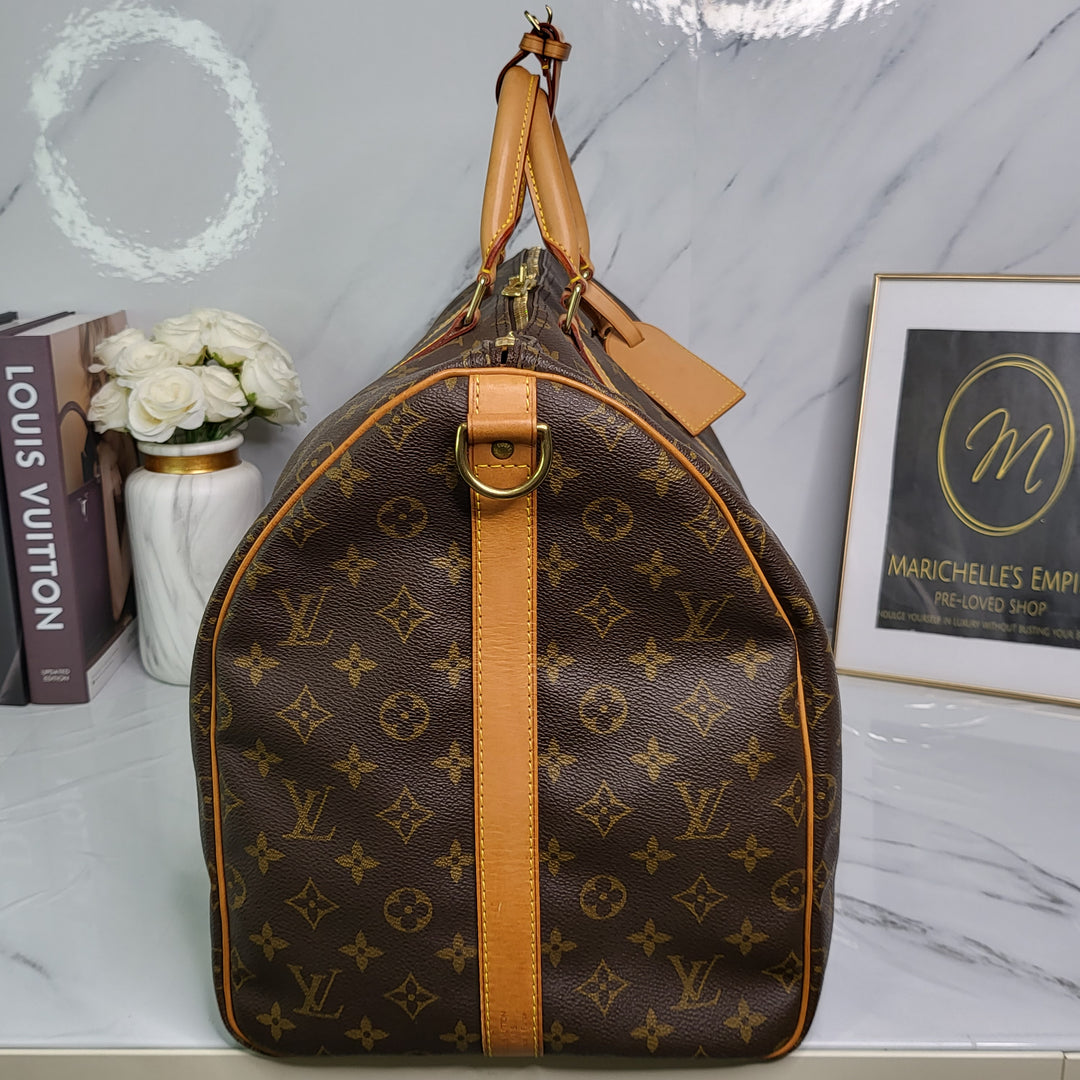 Louis Vuitton Monogram Keepall 55 Bandouliere