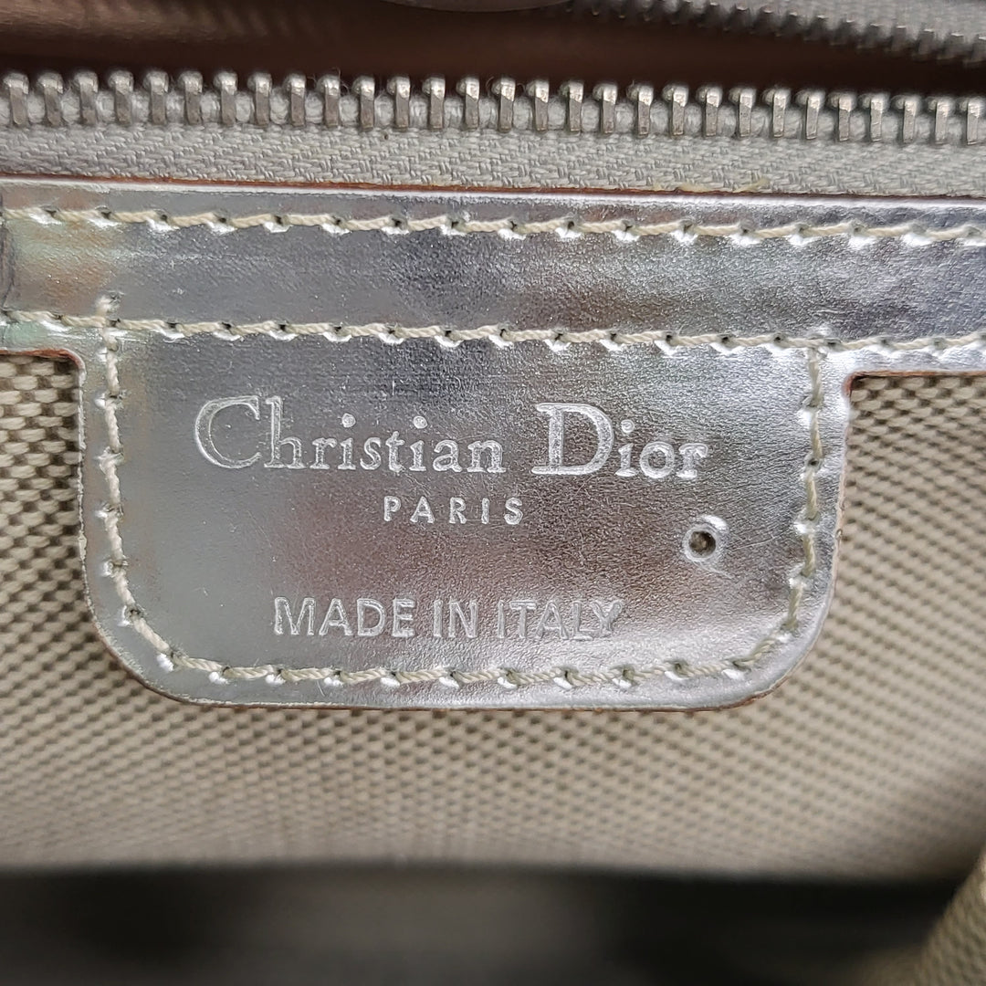 Christian Dior Oblique Metallic Tote Bag