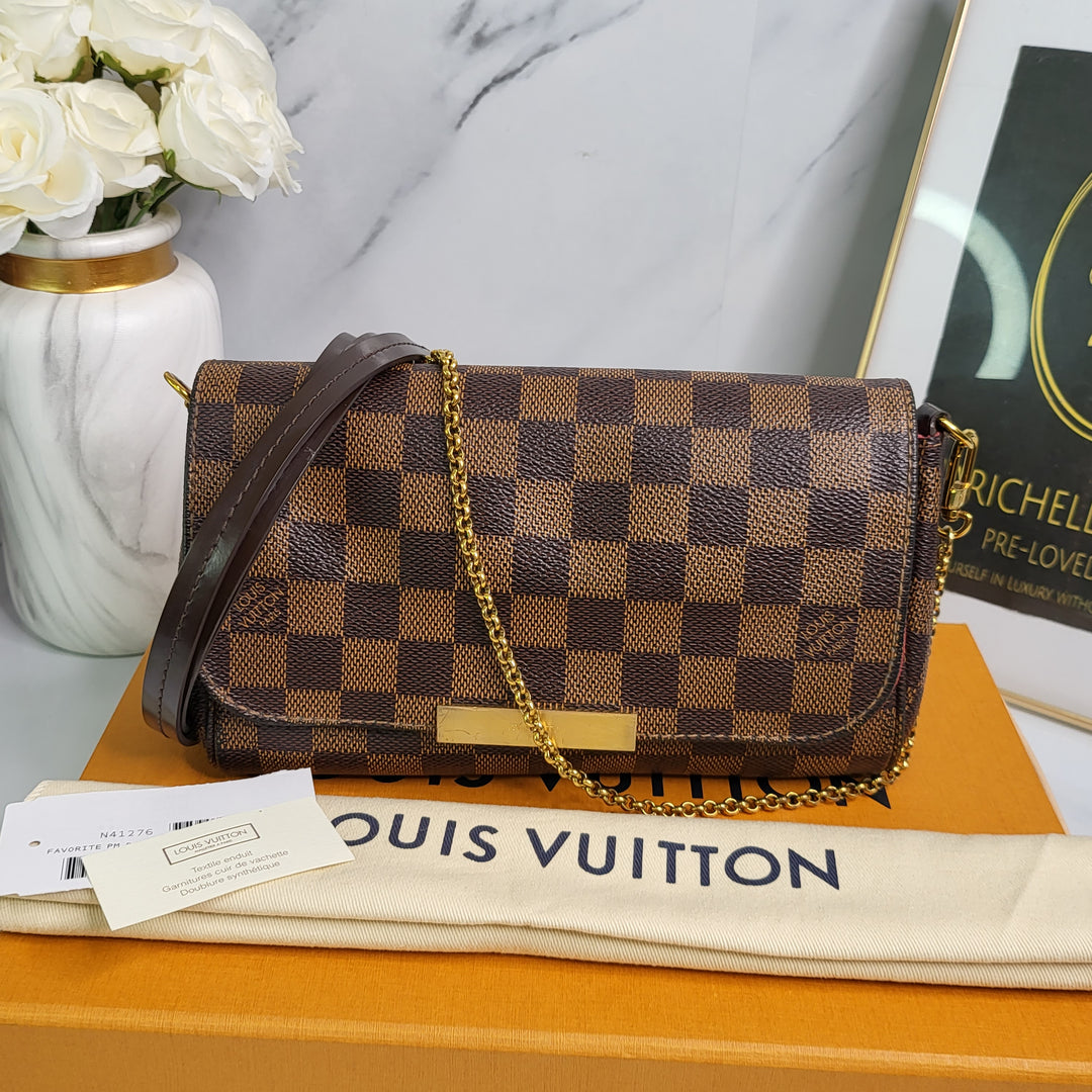 Louis Vuitton Damier Ebene Favorite PM