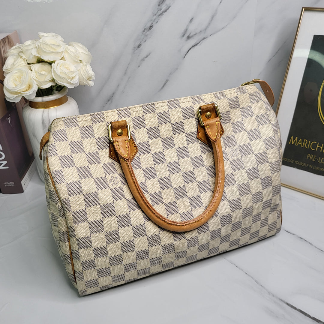 Louis Vuitton Damier Azur Speedy 30