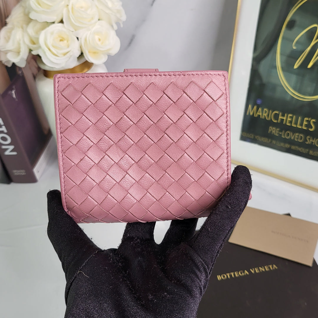 Bottega Veneta Intrecciato Compact Wallet