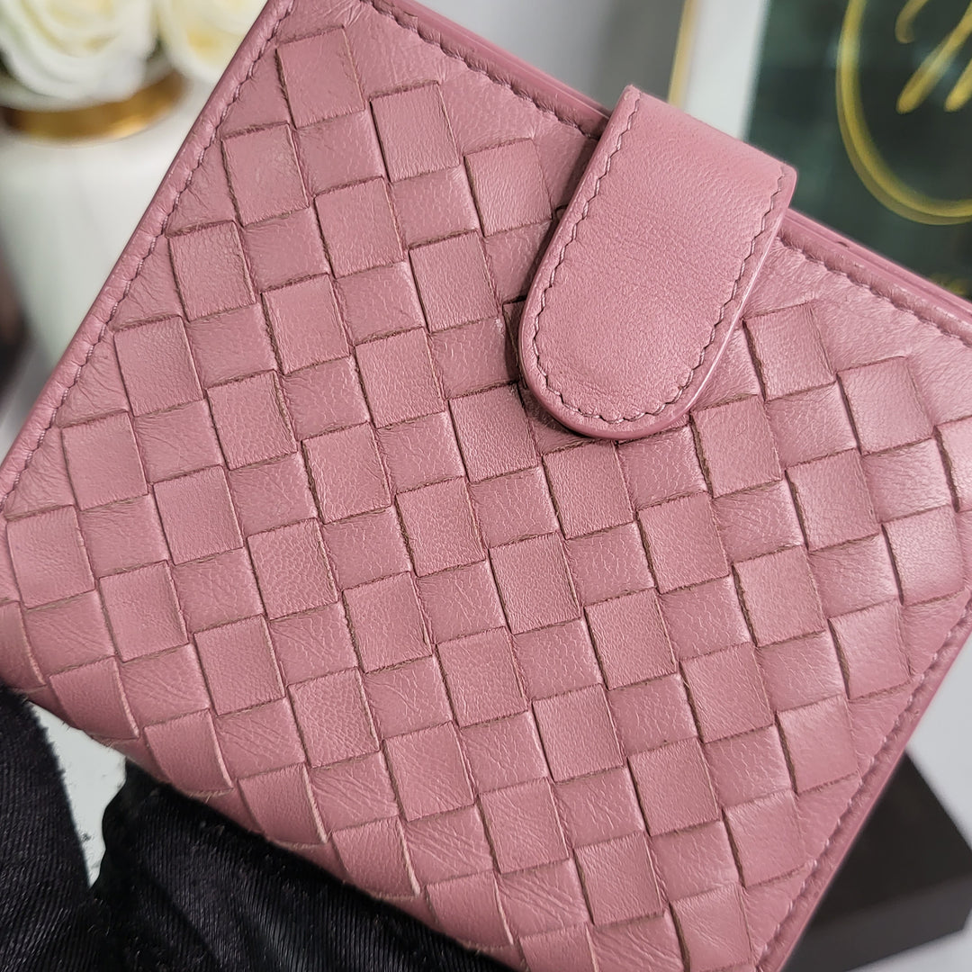 Bottega Veneta Intrecciato Compact Wallet