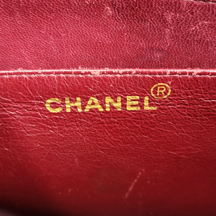 Chanel Lambskin Vintage Maxi Flap