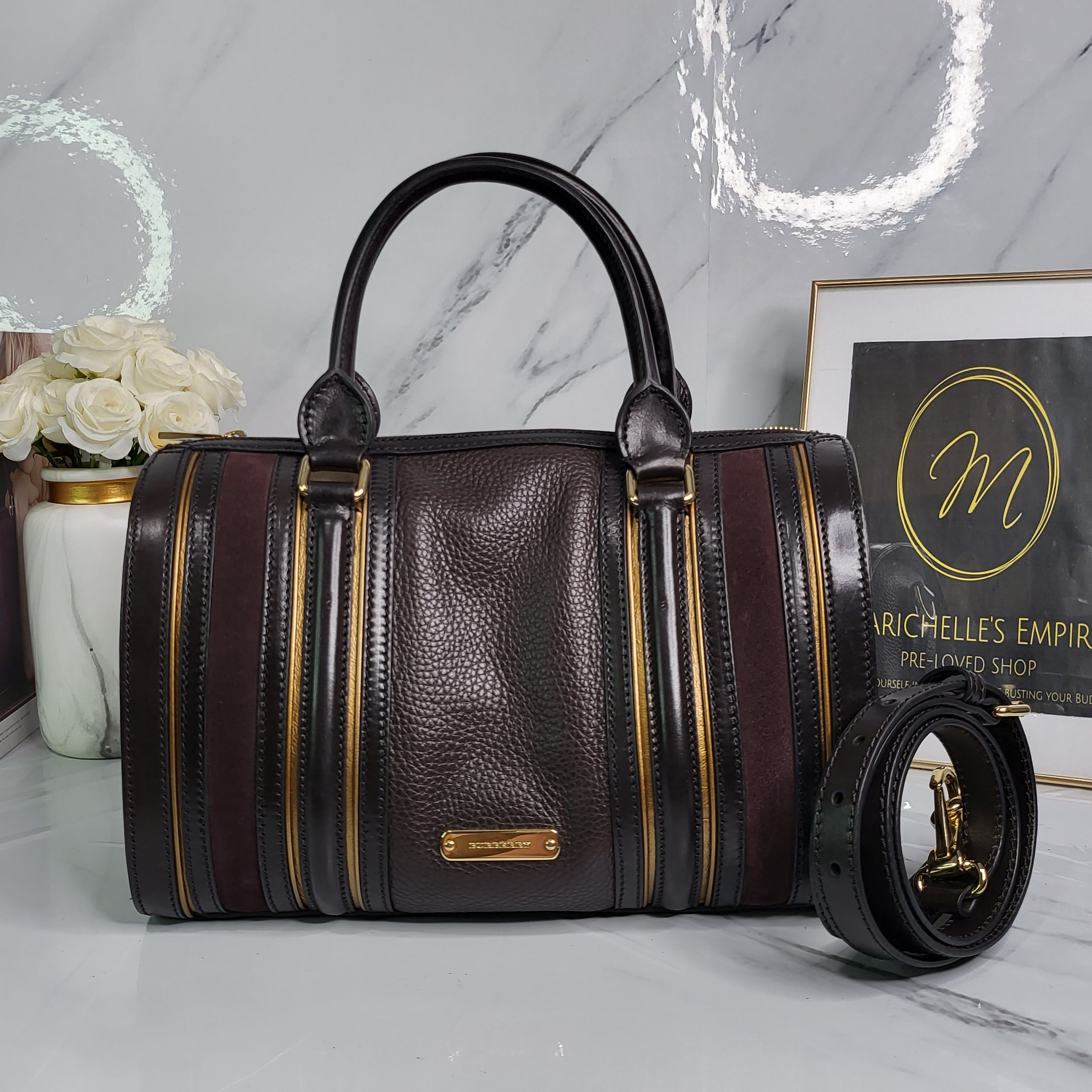 Louis Vuitton Damier Ebene Triana – Marichelle's Empire