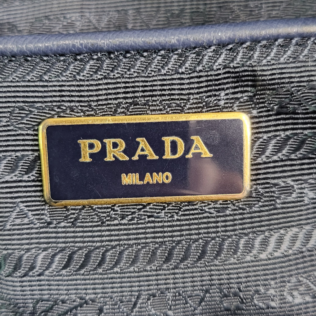 Prada Nylon Shopping Tote Bag