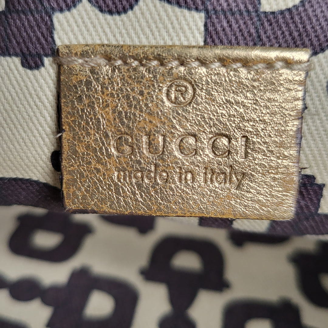 Gucci Canvas Wristlet