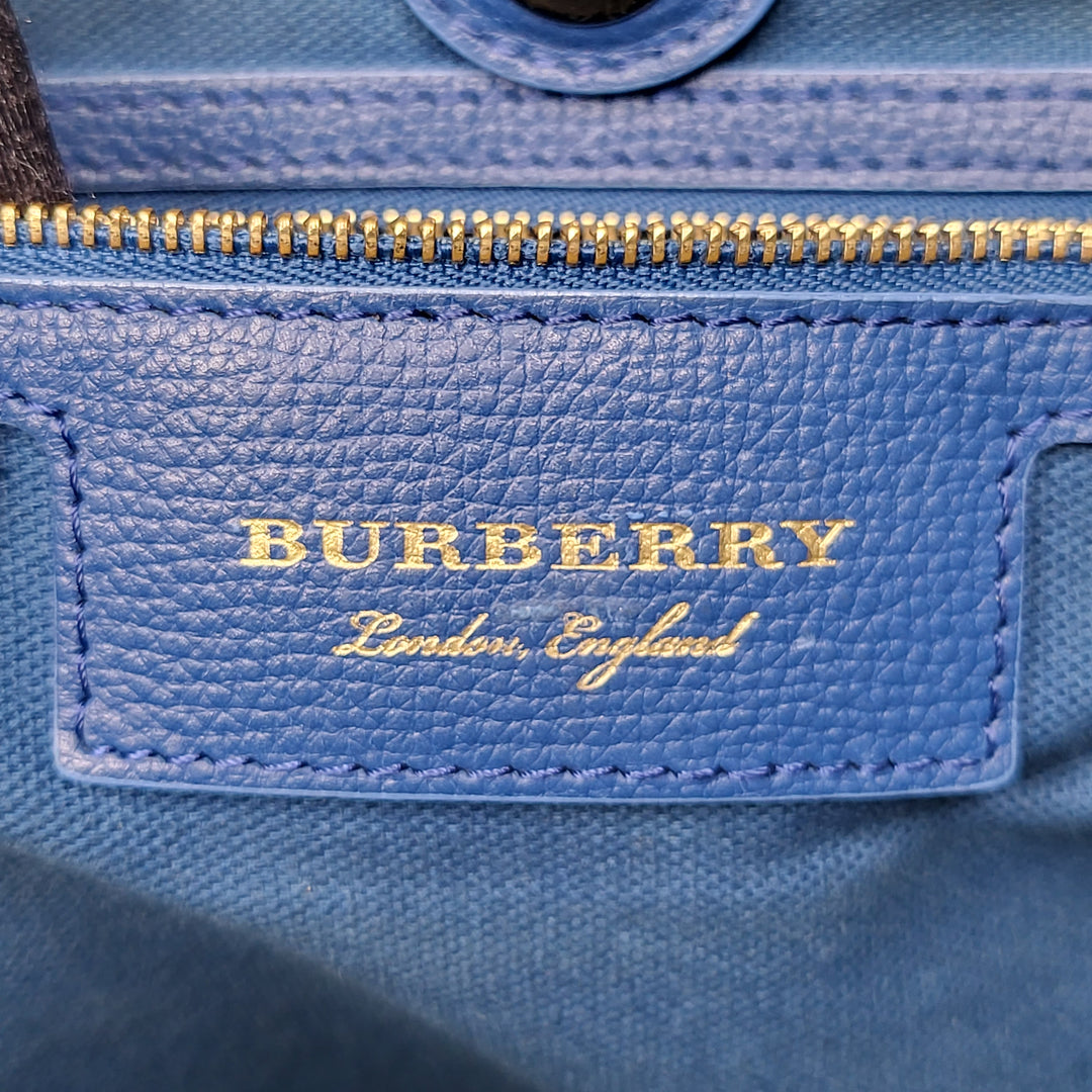 Burberry Haymarket Tote Bag