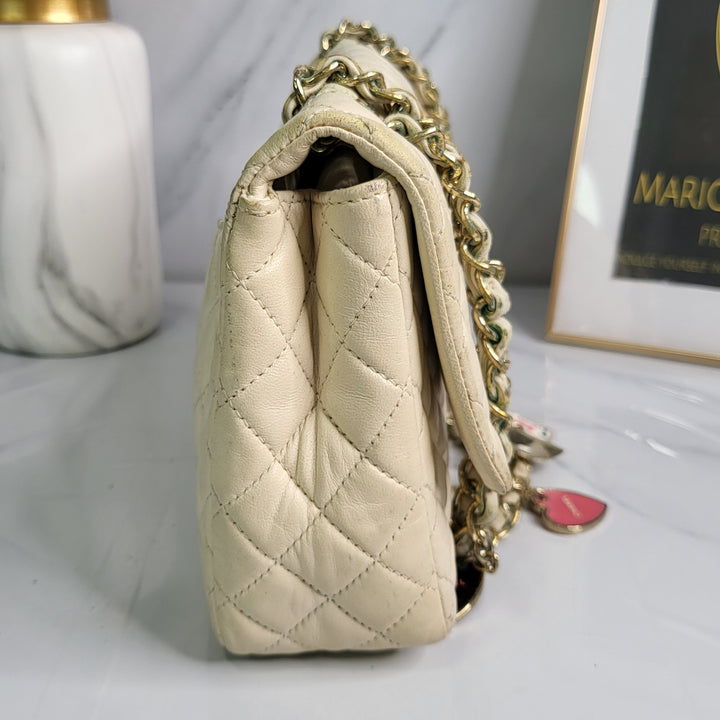 Chanel Lambskin Valentine Flap Bag