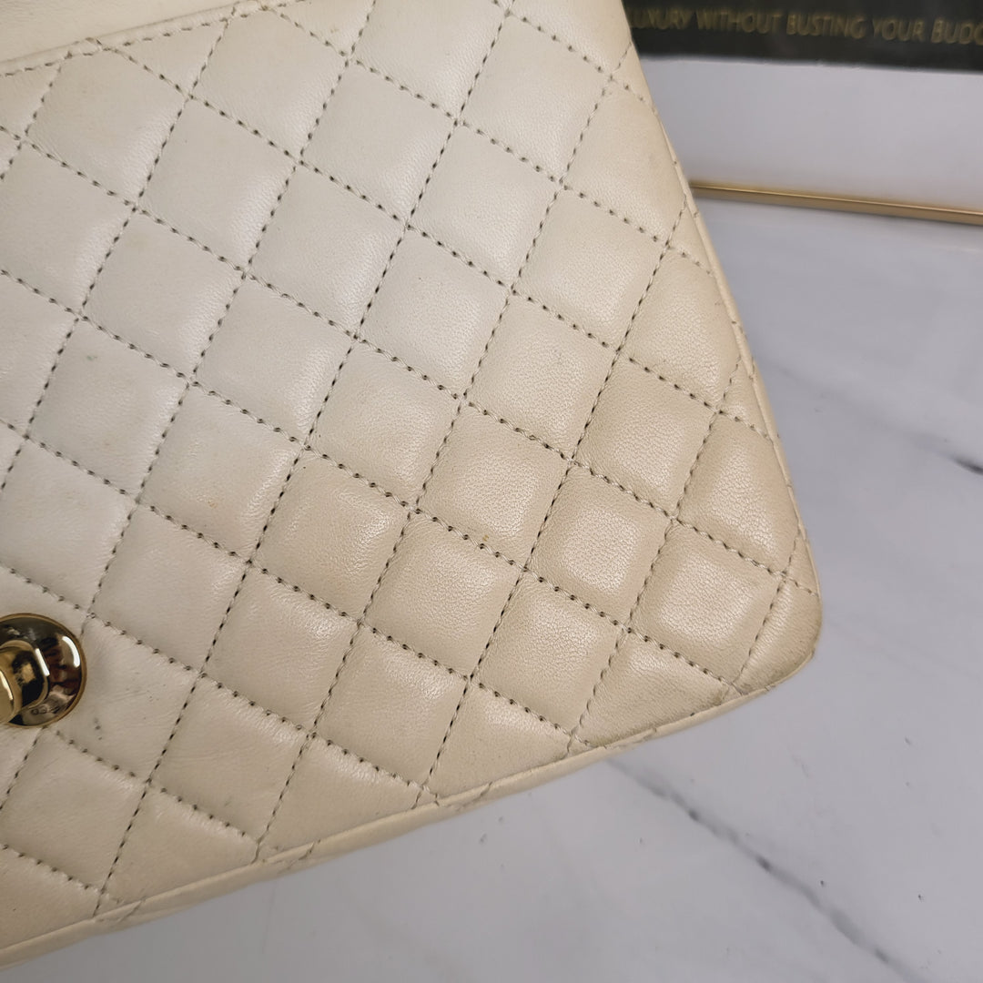 Chanel Lambskin Valentine Flap Bag