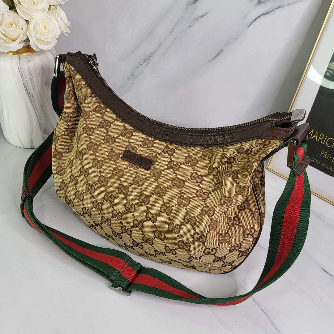 Gucci Canvas Sherryline Crossbody