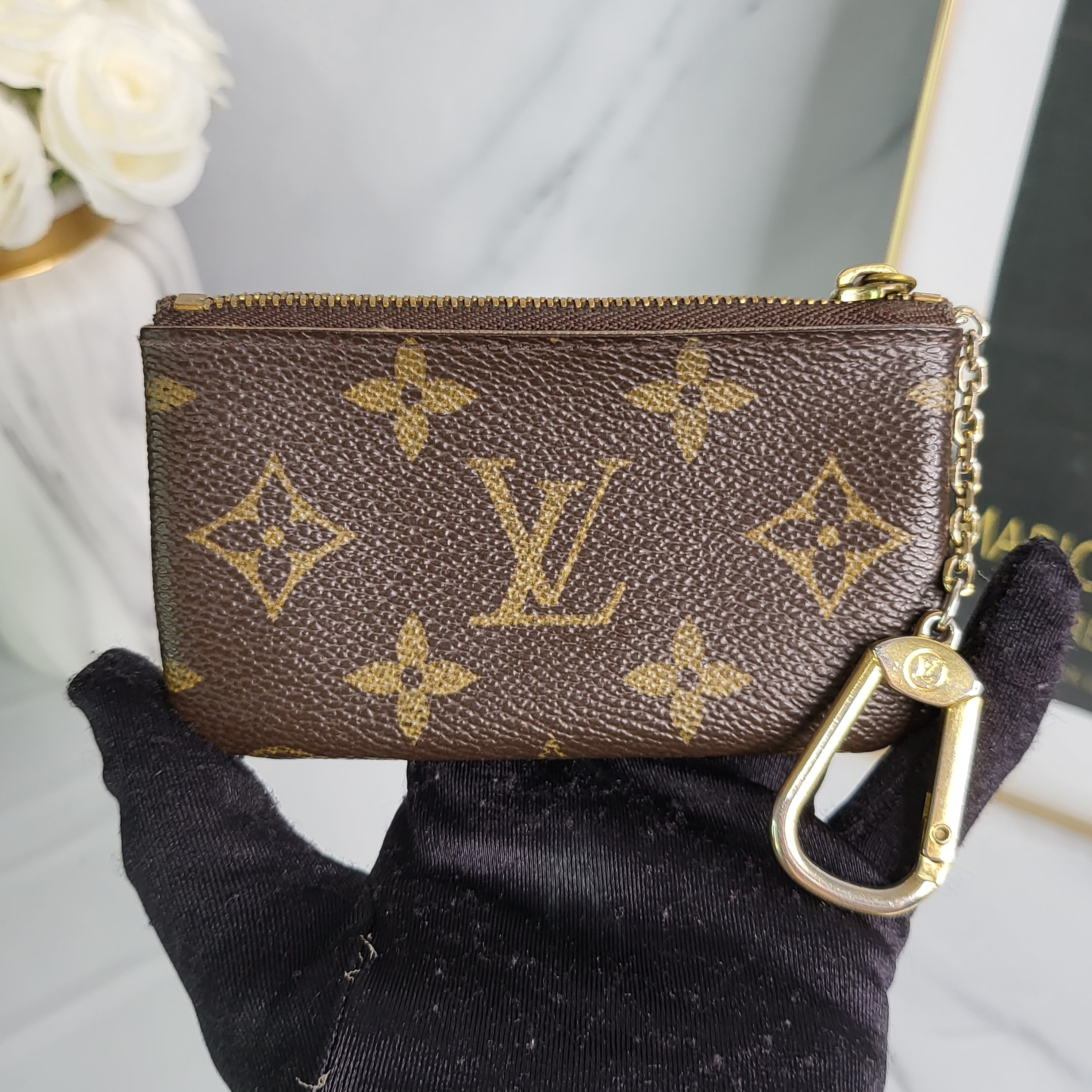 Louis vuitton key coin pouch hot sale