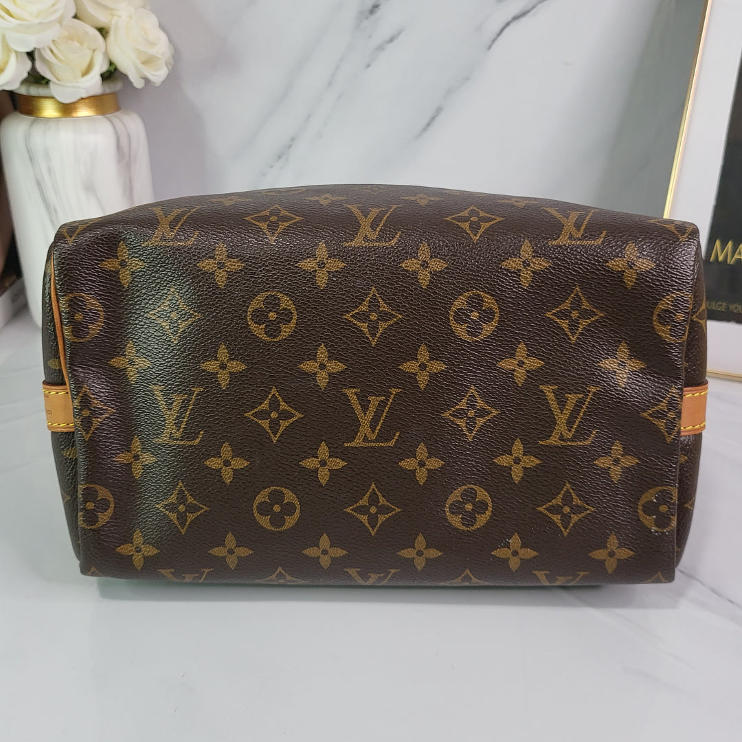 Louis Vuitton Monogram Speedy 25 Bandouliere