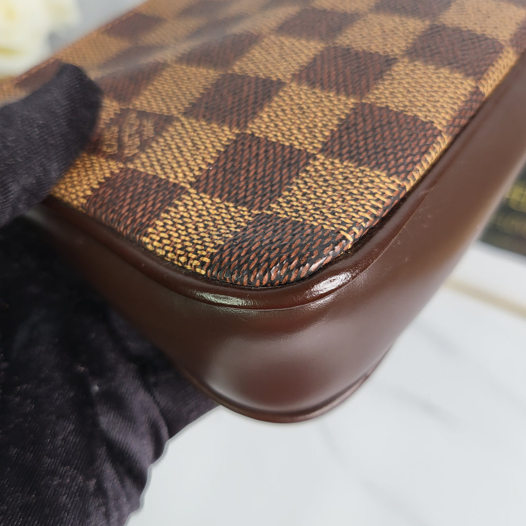 Louis Vuitton Damier Ebene Navona Pochette Bag