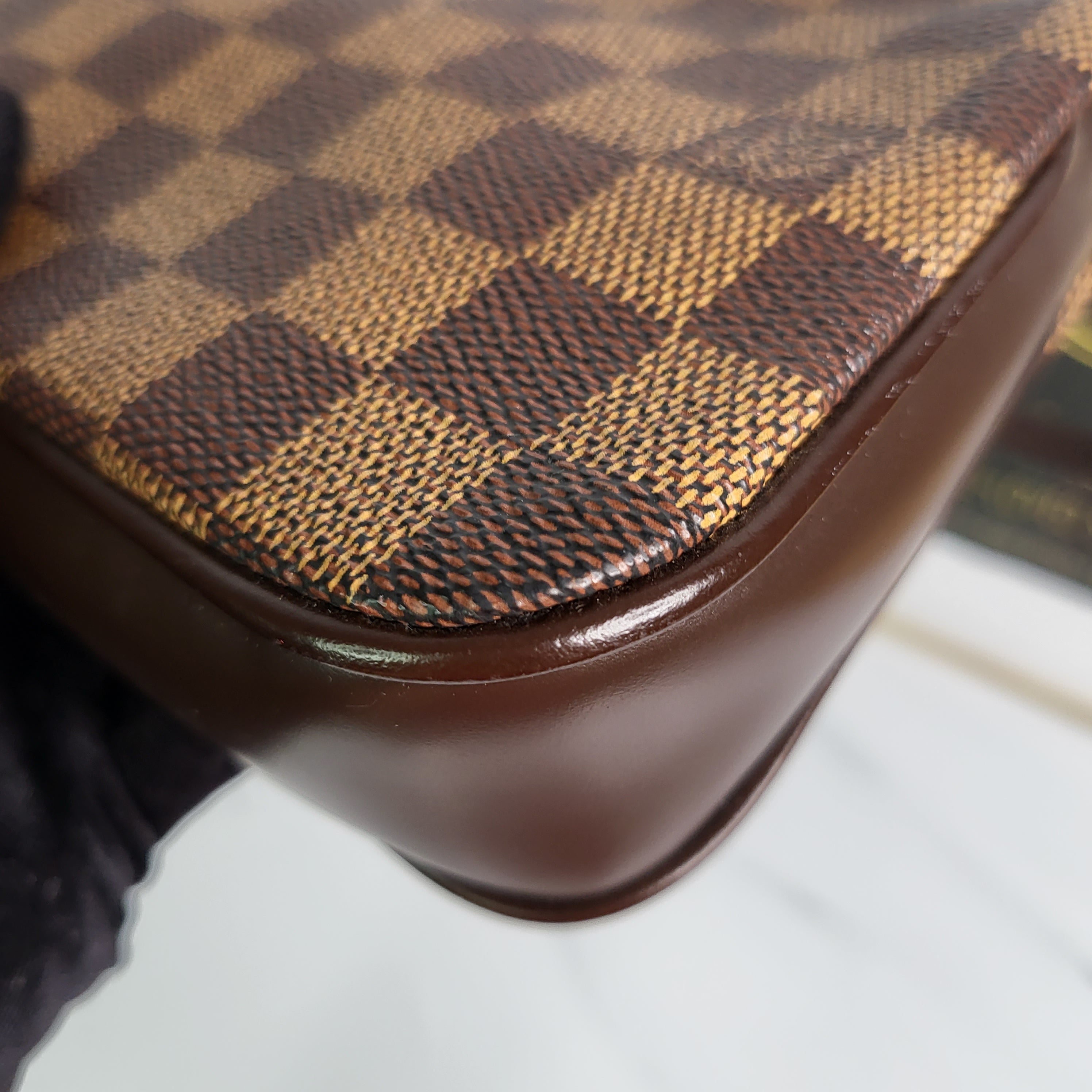 Louis Vuitton Damier Ebene Navona Pochette Bag – Marichelle's Empire