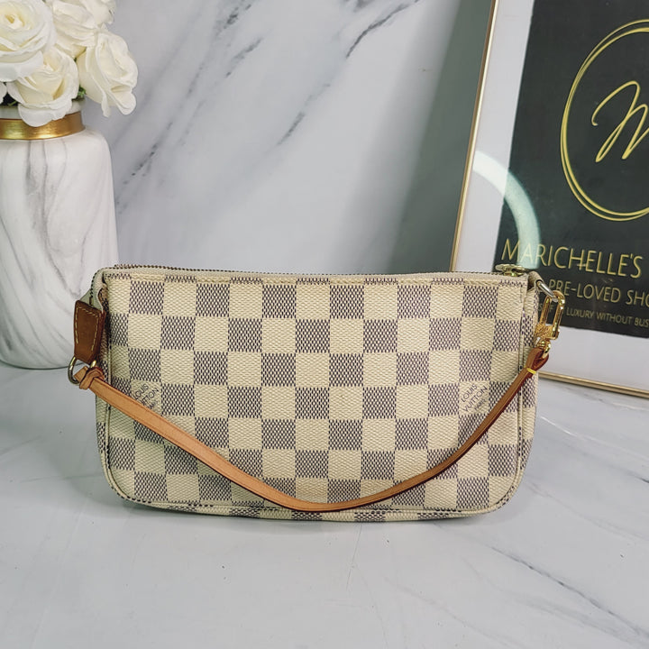 Louis Vuitton Damier Azur Pochette Accessories