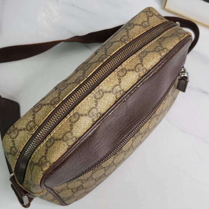 Gucci PVC Supreme Crossbody Bag