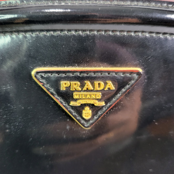 Prada Patent Galleria Handbag