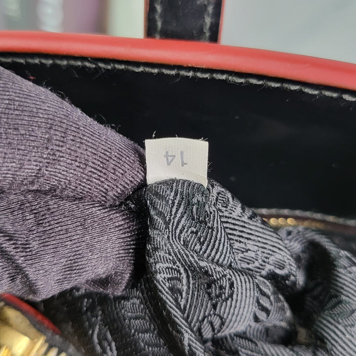 Prada Patent Galleria Handbag