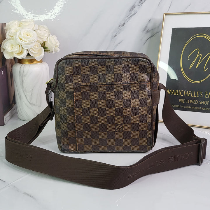 Louis Vuitton Damier Ebene Olaf Crossbody Bag