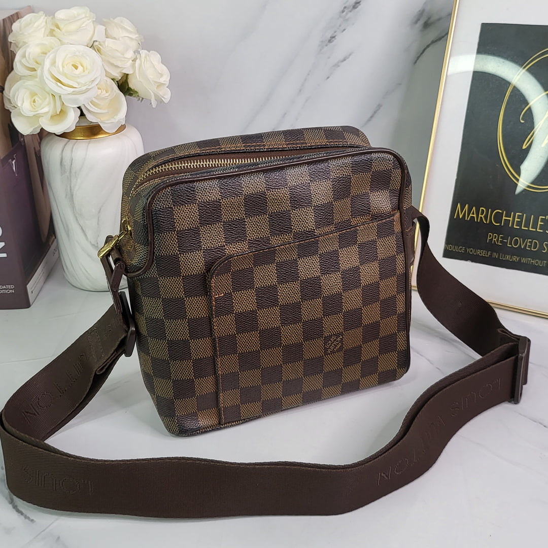 Louis Vuitton Damier Ebene Olaf Crossbody Bag