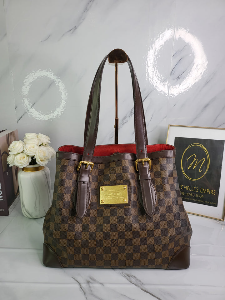 Louis Vuitton Damier Ebene Hampstead MM