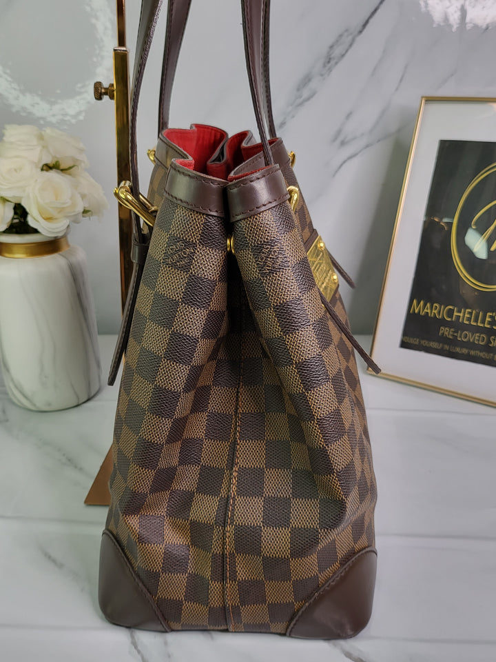 Louis Vuitton Damier Ebene Hampstead MM