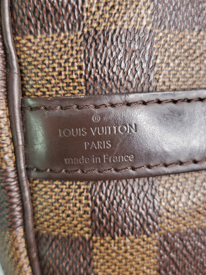 Louis Vuitton Damier Ebene Speedy 30 Bandouliere