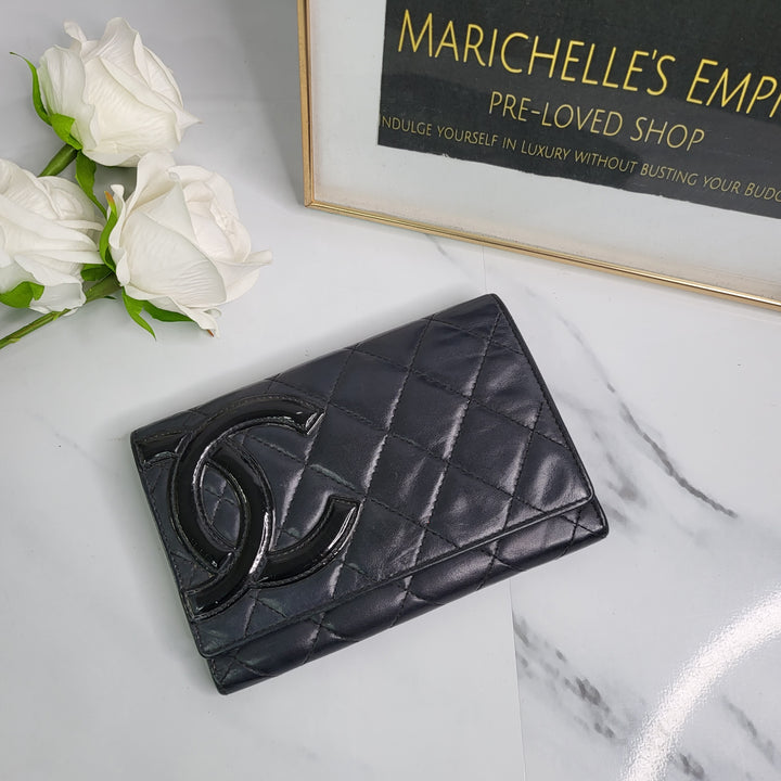 Chanel Cambon Compact Wallet