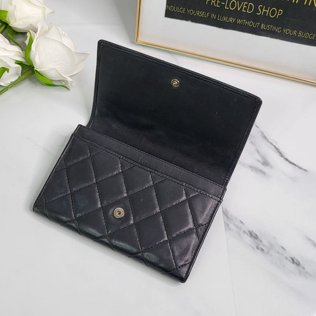 Chanel Cambon Compact Wallet