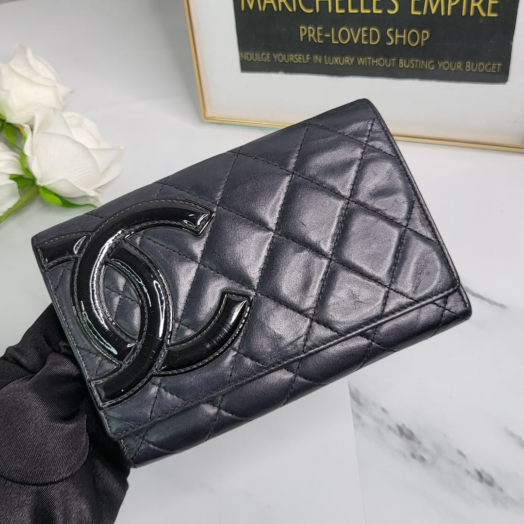 Chanel Cambon Compact Wallet