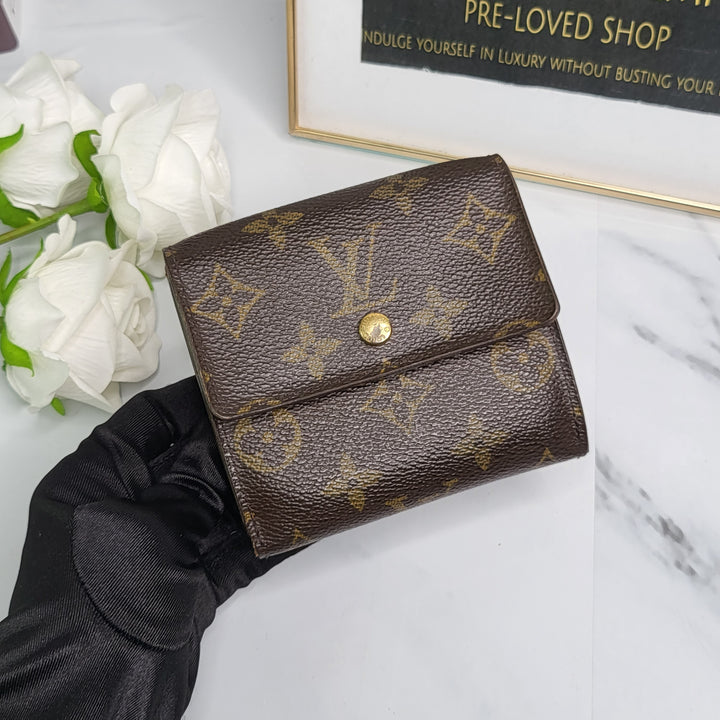 Louis Vuitton Monogram Elise Compact Wallet