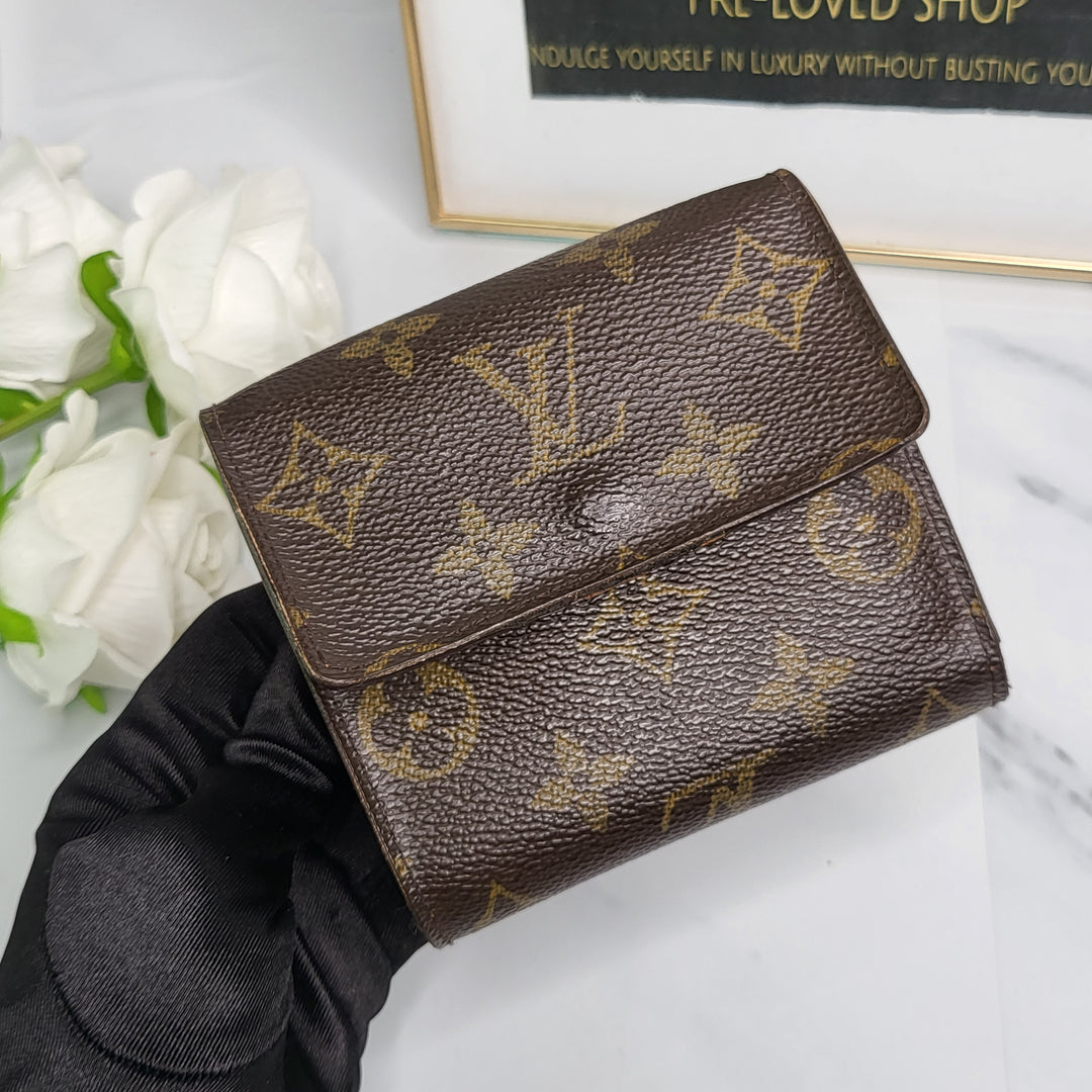 Louis Vuitton Monogram Elise Compact Wallet