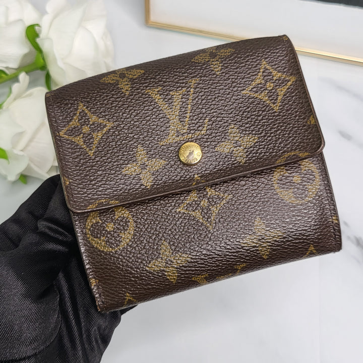 Louis Vuitton Monogram Elise Compact Wallet