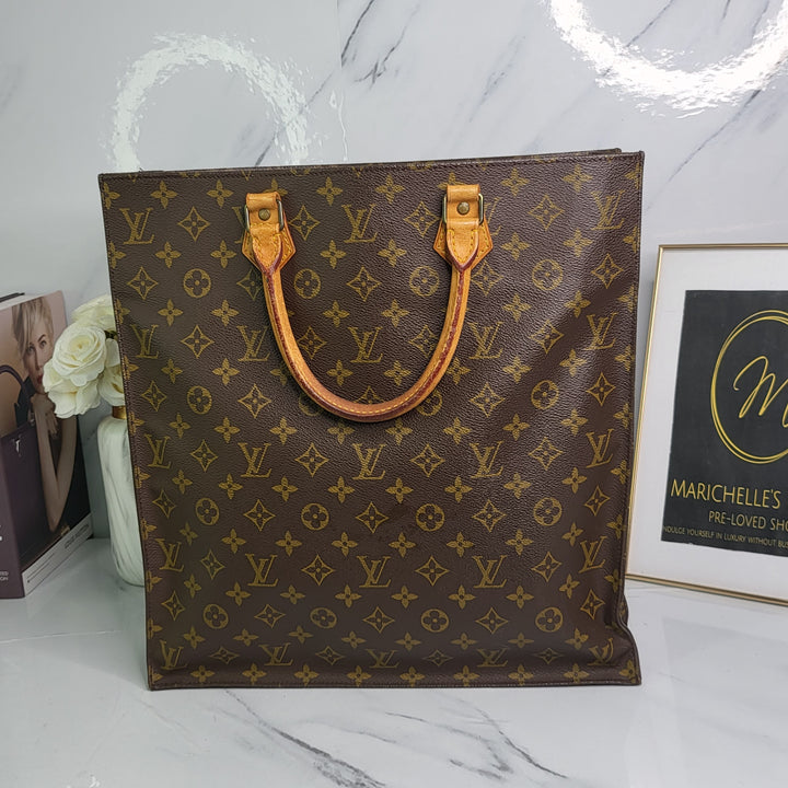 Louis Vuitton Monogram Vintage Sac Plat